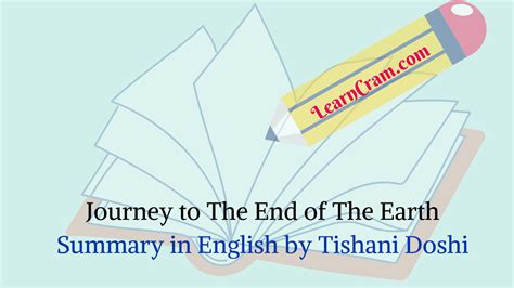 Journey to The End of The Earth Summary in English by Tishani Doshi – Learn Cram