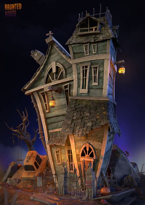 Artstation Haunted House