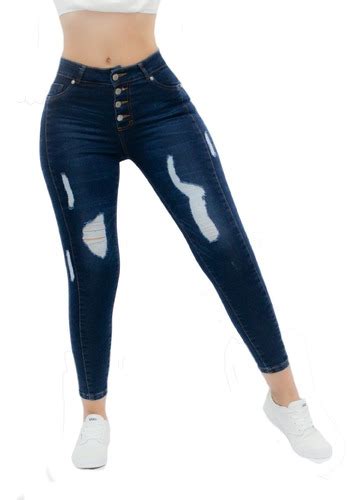 Jeans Dama Corte Colombiano Razgados Michaelo Jeans Ref Michaelo