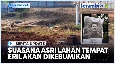 Suasana Asri Di Lokasi Pemakaman Eril Anak Ridwan Kamil Di Cimaung