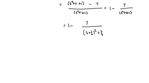 Solved Find The Ilt Of The Following Functions Indicating The Formulatheorem Used Clearly At