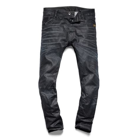 G Star Raw Men Jeans A Crotch Tapered Jeans Dark Aged