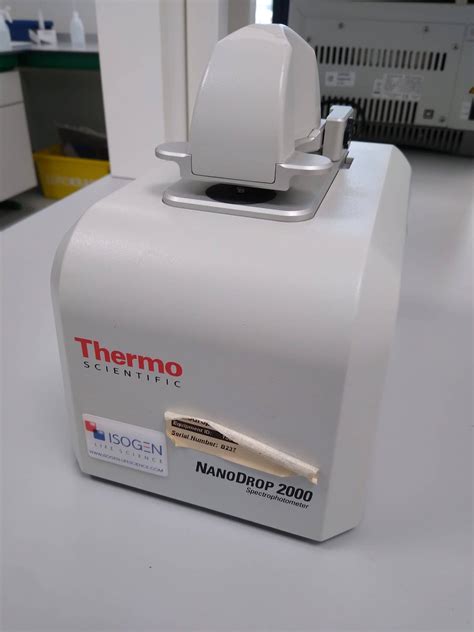 Thermo Nanodrop 2000 Spectrophotometer Labmakelaar Benelux