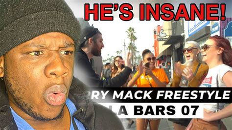 Hes Insane Harry Mack Guerrilla Bars 07 REACTION YouTube