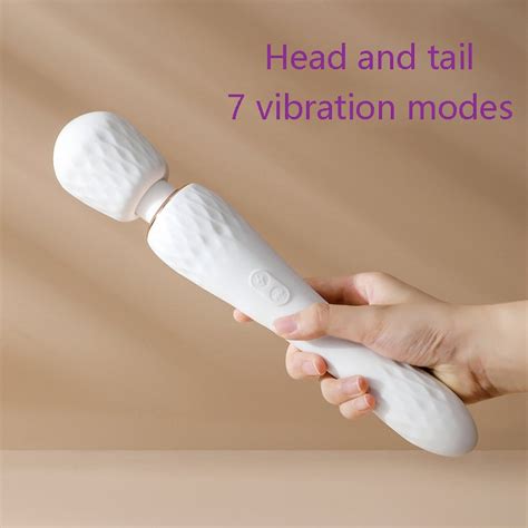 Double Headed Vibrator For Women Av Massage Stick Masturbator Etsy