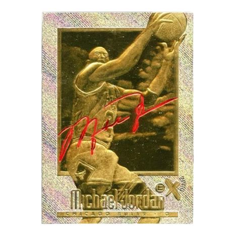 Michael Jordan Skybox Ex Credentials Signature Series