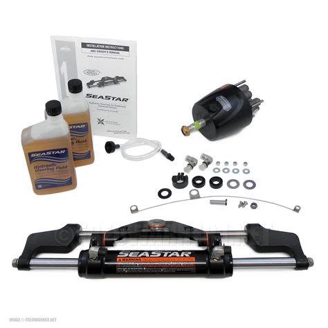 Seastar Steering Kit W Hc Cylinder Hh Helm Outboard