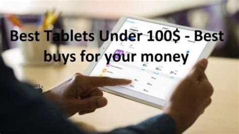 9 Best Tablets Under 100 Dollars In 2023 Buyers Guide Tablet Geeky