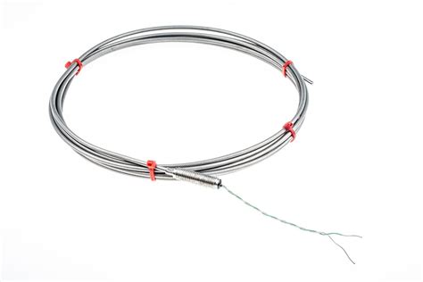 Termopar tipo K RS PRO Ø sonda 3mm x 3m temp máx 1100C cable de