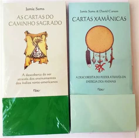 Kit Cartas Xamânicas As Cartas Do Caminho Sagrado Jamie Sams autor