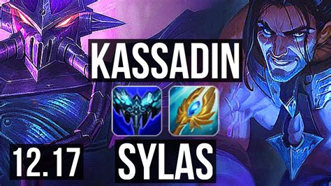 KASSADIN Vs SYLAS MID 7 0 4 2 2M Mastery 1200 Games Godlike