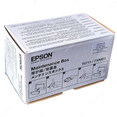 Caja De Mantenimiento Epson L T Pxmb Original