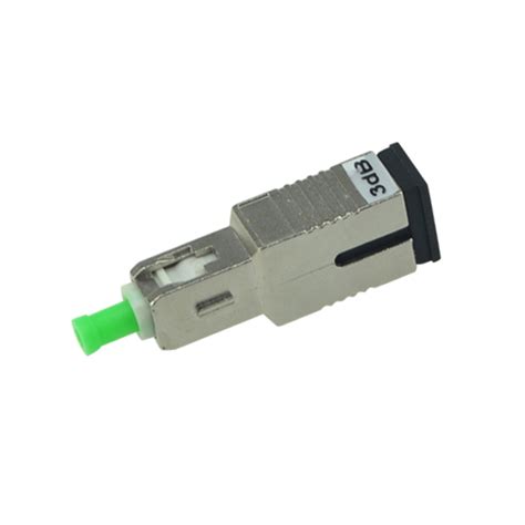 China Sc Apc Singlemode Female Male Fiber Attenuators Manufacturers And