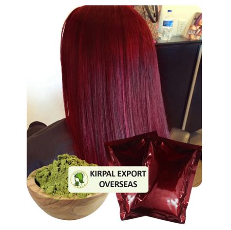 Herbal Wine Red Hair Color - Manufacturer Exporter