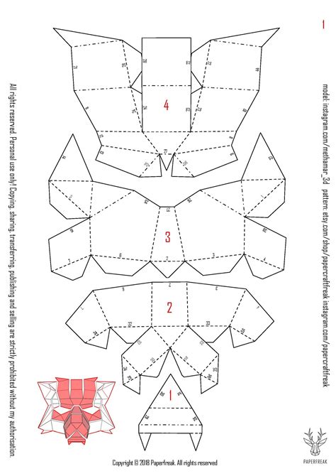 Papercraft Mask Template Printable Word Searches