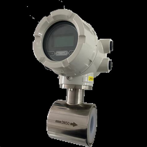 Magnetic Flowmeter With Tri Clamp Rs485 Dn300 Ptfe Liner