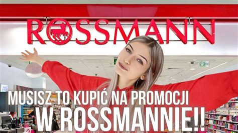 CO KUPIĆ NA PROMOCJI W ROSSMANNIE 49 55 ROSSMANN YouTube