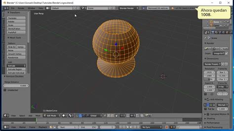 Tutorial De Modelado Con Blender X S Lidos De Revoluci N Y