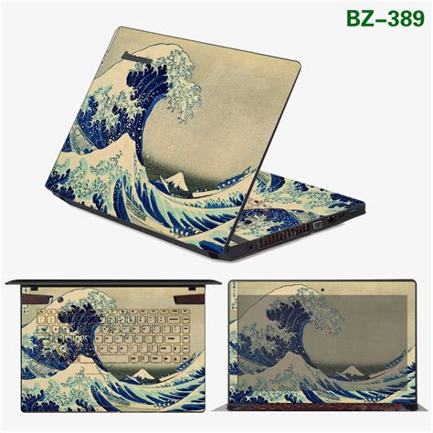 2018 Fashion Laptop Sticker PVC Dustproof Skin Case ABC Side+Keys+Key ...