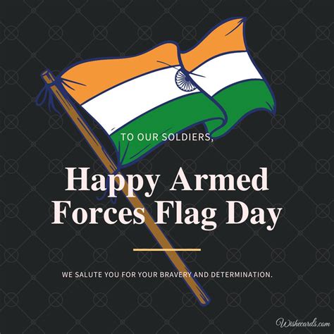 Armed Forces Flag Day Cards With Greetings And Funny Wishes For Free