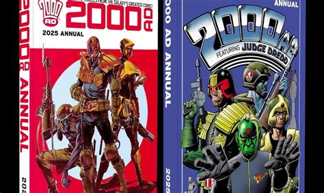 The 2000 AD ANNUAL returns after thirty years!