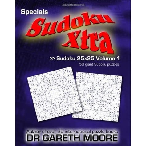 Libro sudoku 25x25 volume 1 en Inglés De Moore Gareth Buscalibre