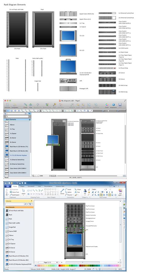 Data Center Rack Diagram Builder - alter playground