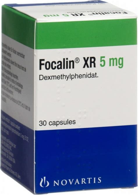 Focalin XR Retard Kapseln 5mg 30 Stück in der Adler Apotheke