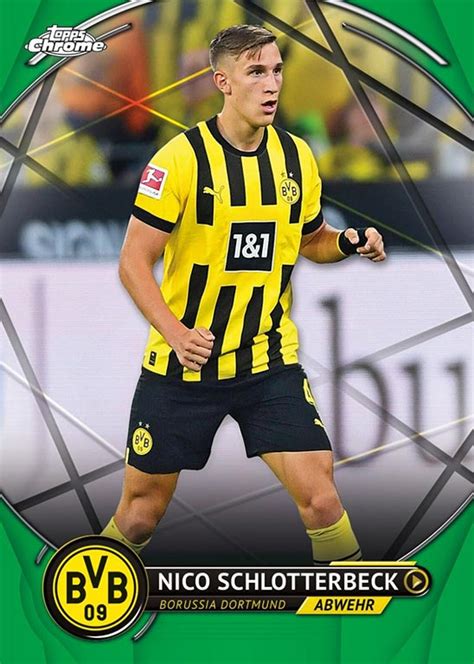 Topps Chrome Borussia Dortmund Soccer Cards Collectosk