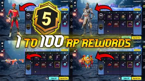 ACE 5 ROYAL PASS 1 TO 100 RP A5 ROYAL PASS PUBG MOBILE A5