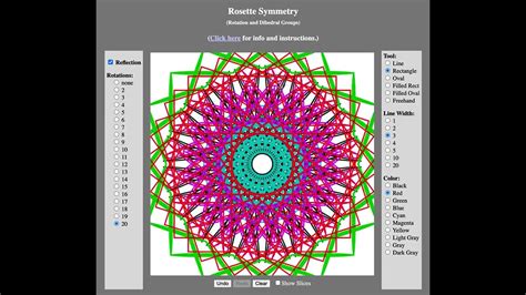 Mathematics In The Modern World 36 Patterns And Symmetries Rosette