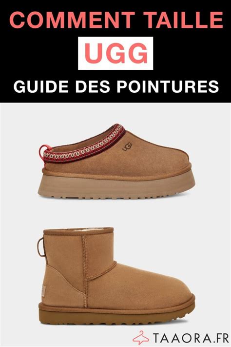 Comment Taille UGG Conseils Pour Choisir La Bonne Pointure Taaora