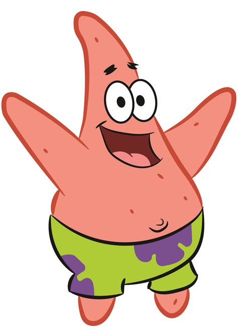 How to Draw Patrick Star from Spongebob Squarepants | Cartoon drawings ...