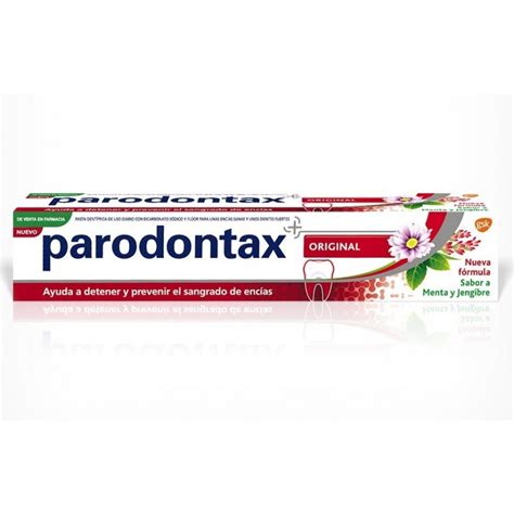 PARODONTAX Dentífrico Original sabor Menta y Jengibre 75ml