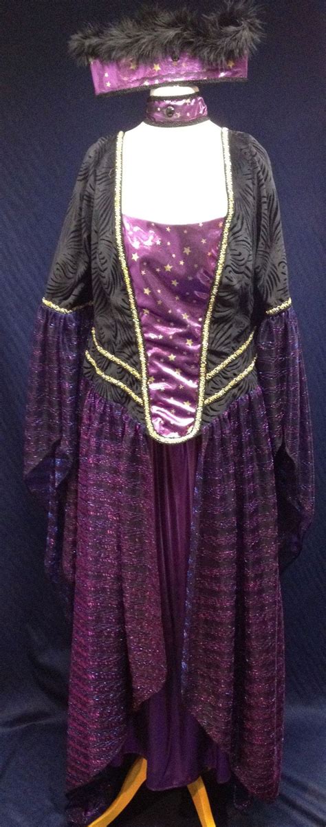 Medieval Lady In Purple Hire Only Mad World Fancy Dress