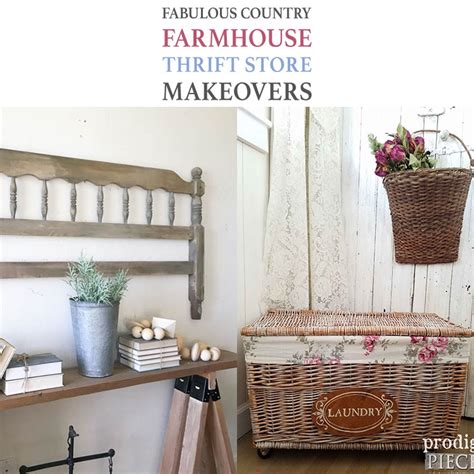 Fabulous Country Farmhouse Thrift Store Makeovers The Cottage Market