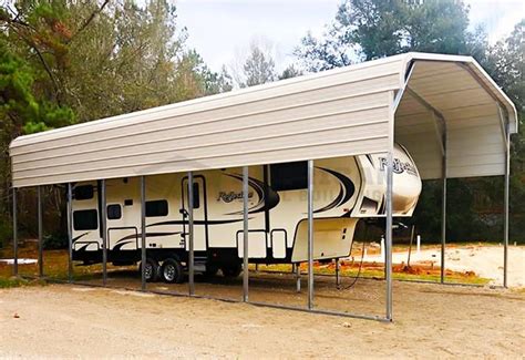 RV Carports - Custom Metal RV Covers at The Best Prices and Sizes ...