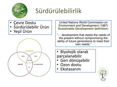 PPT Çevre Sürdürülebilirlik ve Ekonomi PowerPoint Presentation free