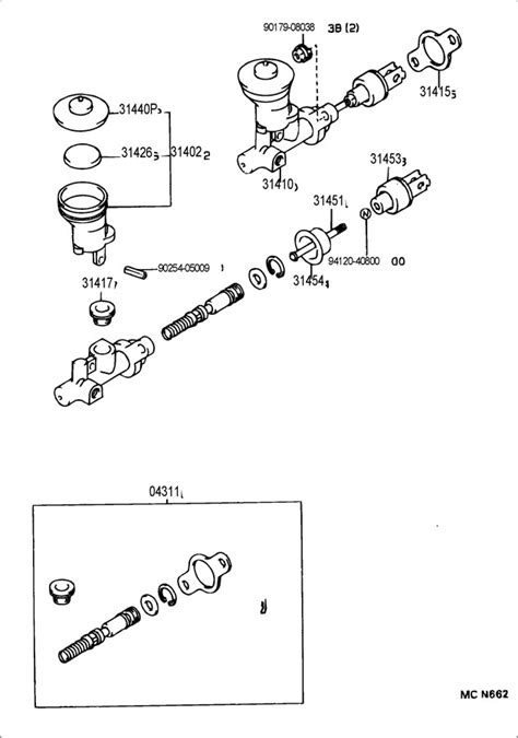 02 Vstrom Clutch Master Cylinder Parts Diagram