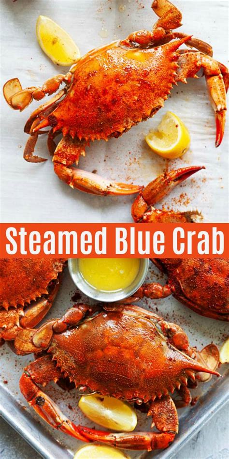 Steamed Blue Crab Blue Crab Recipes Cooking Seafood Crab Seasoning Recipe