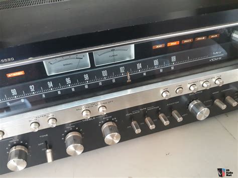 Vintage Pioneer Sx Stereo Receiver Rare Blackface Version Of Sx