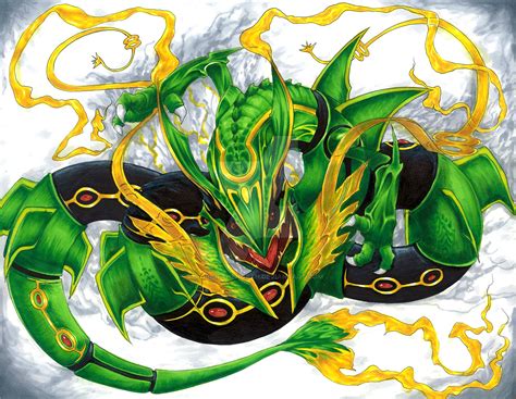 Mega Rayquaza By Oriofthenorth On Deviantart