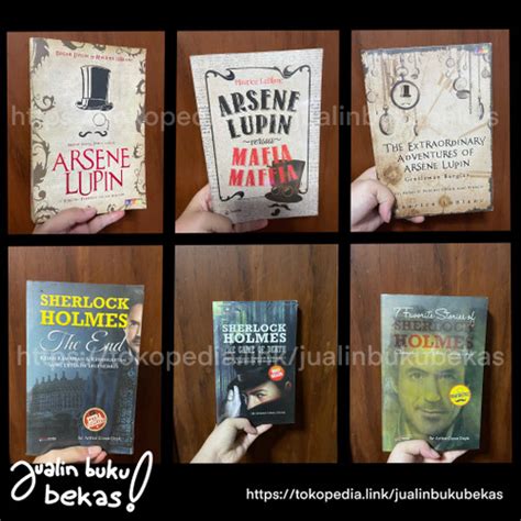 Jual Obral Novel Sherlock Holmes Dan Arsene Lupin Shte Jakarta