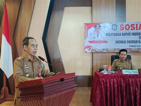 Pj Bupati Murung Raya Hermon Pengembangan Inovasi Daerah Yang