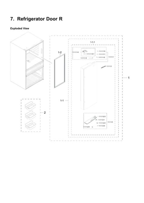 Samsung Rf28hmedbsr Aa 19 Refrigerator Partswarehouse