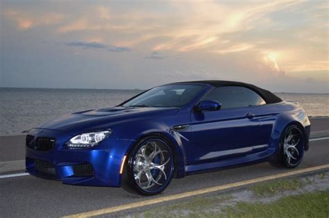 2013 Bmw M6 Convertible Wide Body Custom Kompression Wheels Carbon Fiber Dct Wbslz9c50ddz78164