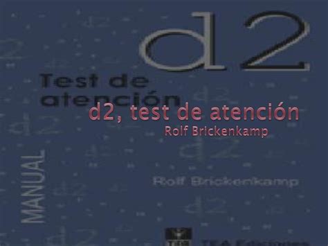 Download Pdf D2 Test De Atención 59qgj2n9vkqn