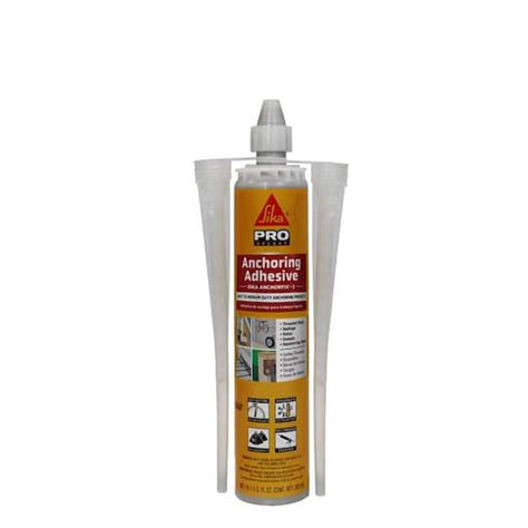 Sika 10 1 Fl Oz AnchorFix 1 High Strength Fast Curing Anchoring