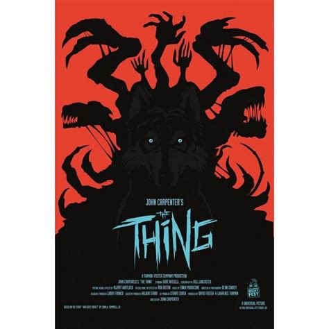 The Thing Movie Poster, Movie Poster Art, Movie Art, Horror Movie ...