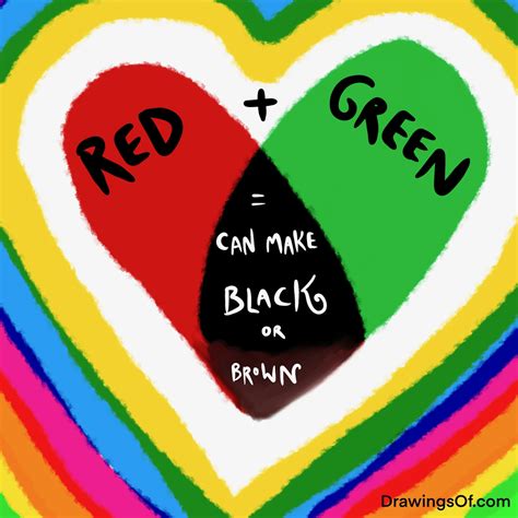 What Does Red and Green Make? - Drawings Of...